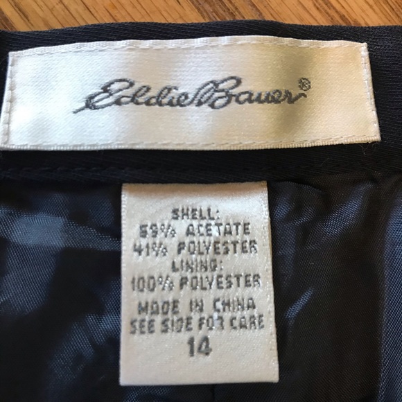 Unavailable — EUC Eddie Bauer black mid skirt - Picture 4 of 4